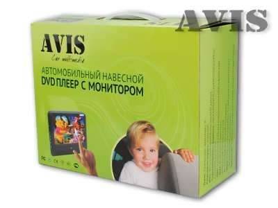 Навесной монитор на подголовник AVIS AVS0933T 9" c DVD (серый)