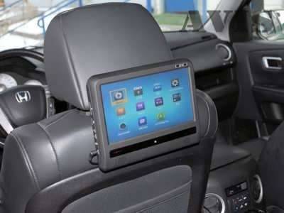 Навесной монитор на подголовник AVIS AVS0933T 9" c DVD (серый)