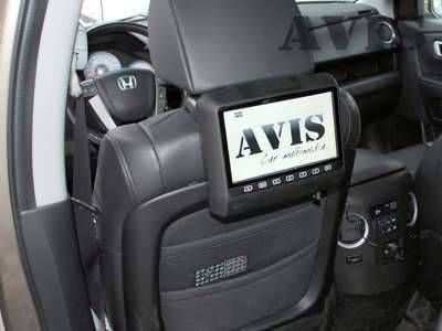 Навесной монитор на подголовник AVIS AVS0988T 9" c DVD (бежевый)