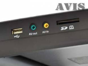 Потолочный монитор 10.2" AVIS AVS1029T с DVD (черный)