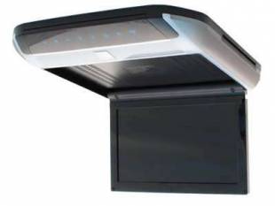 Потолочный монитор 10.1" AVIS AVS1030T с DVD (чёрно-серебристый)