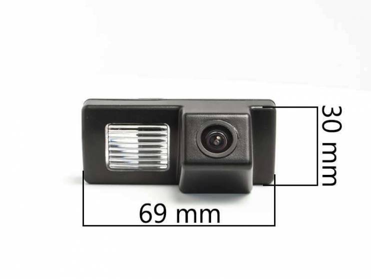 CCD штатная камера заднего вида с динамической разметкой AVIS Electronics AVS326CPR для TOYOTA LAND CRUISER 100 / LAND CRUISER PRADO 120 (в комплектации без запасного колеса на задней двери) (#094)