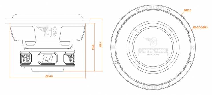 DL Audio Gryphon Pro 10 V.2 SE