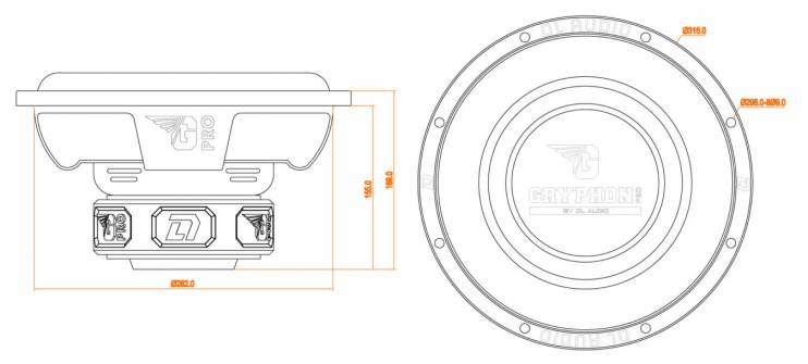 DL Audio Gryphon Pro 12 V.2 SE