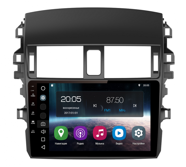 Штатная магнитола FarCar s200 для Toyota Corolla на Android (V063R)